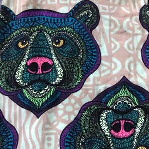 *UNICORN* LuLaRoe TC leggings Mosaic Bears!